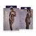 Passion Safiya Fishnet Bodystocking, Open Design, Black, One Size