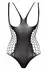 Obsessive Jezzy Body - Black, Elegant Patterned Lingerie