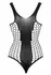 Obsessive Jezzy Body - Black, Elegant Patterned Lingerie