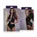 Christine Xenna Wetlook Bodysuit with Two-Way Zipper - Black, S/M
