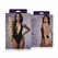Be Wicked Dina Lace Mesh Halter Bodysuit Black - Open Design