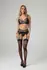 Vixson Sanne 3-Piece Lingerie Set Black Leopard Print Adjustable Straps