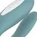 Bloom Jasmine C Shape vibrator zeleni, nežan silikon i senzorska kontrola prevlačenjem
