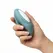 Bloom Jasmine C Shape vibrator zeleni, nežan silikon i senzorska kontrola prevlačenjem