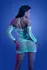 Fantasy Lingerie Ascension Long Sleeve Dress White-Blue Elegant Design