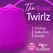 Skins Rose Buddies The Rose Twirlz kompaktni silikonski vibrator roze