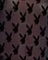 Playboy Lingerie Bunny Noir Slip Dress - Elegant Sheer Black with Satin Bow