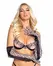 Playboy Bunny Kiss Black Lace Gloves - Elegant Stretch Design
