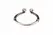 XR Brands Stainless Steel Glans Ring Silver - Precision Comfort Fit