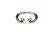 XR Brands Stainless Steel Pressure Ring Silver - Ergonomic Metal Design