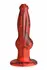 XR Brands Hel-Wolf intimni vibrator sa funkcijom potiskivanja crveno/crni