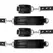 Bedroom Fantasies Cuffs & Hogtie Set Black Podesivi sistem od PU kože