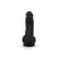 EasyToys silikonski crni intimni model sa postoljem 12 cm