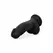 EasyToys silikonski crni intimni model sa postoljem 12 cm