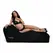 Bedroom Fantasies The Lounger crni ergonomski nafasni ležaj za podršku
