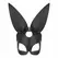 Bedroom Fantasies Bold Bunny crna maska zeke, podesivi kožni aksesoar