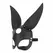 Bedroom Fantasies Bold Bunny crna maska zeke, podesivi kožni aksesoar