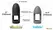Viballdo Viballdo Black - Vibrating Intimate Device with Adjustable Fit