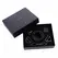 LOCKINK Adjustable Leather Wrist and Ankle Cuffs Set Black 34cm