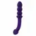Evolved The Seeker dvostrani vibrirajući silikonski stimulator, ljubičasti