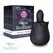 Skins Rose Buddies Bums N Roses intimni rotirajući vibrator, crni