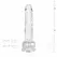 You2Toys Crystal Jelly model od 19 cm sa postoljem, providna intimna igračka