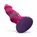 Mythical Mates Another World Model roze i ljubičasti dildo sa vakuumskom bazom 20cm