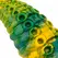 Mythical Mates Tentacle Delight intimni model zeleno žuti 22cm