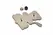 XR Brands BDSM Bear Enamel Pin - Playful Collectible Accessory