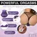 Blush Ride N' Grind Silicone Intimate Device with Remote, Dual Motors