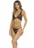 Lurex Dreams 2-Piece Black Bra Set with Glitter Finish, Soft Cups