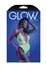 SPOTLIGHT Contrast Neon Green Elastic Lace Bodysuit with Snap Fastening