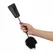 EasyToys 2-u-1 crna dvostrana golicalica sa perjem i bič 39 cm