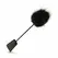EasyToys 2-u-1 crna dvostrana golicalica sa perjem i bič 39 cm