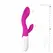 Easytoys Lily 2.0 punjivi vibrator sa dvostrukom stimulacijom roze