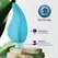 Blush Gaia Eco Caress Aqua Rechargeable Biodegradable Intimate Massager
