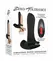 Evolved Vibrating Enhancement Ring Black - Adjustable, 9-Mode, Waterproof