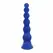 Evolved Beaded Pleasure Blue silikonski intimni uređaj sa 10 brzina i USB punjenjem