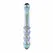 Evolved Shiny Wand Galaxy Glass Massager Iridescent Blue-Purple 19cm
