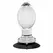 Evolved Crystal Ball Plug - Providna silikonska baza, glatki plastični oblik