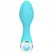 Evolved Little Dipper Rechargeable Intimate Massager Aqua Silicone