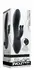 Evolved Rabbit Hole Dual-Action Intimate Device Black Silicone