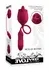 Evolved Wild Rose intimni stimulator sa efektom jezika u crvenoj boji, dva motora, punjiv preko USB kabla