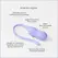 Perifit Care+ Dynamic Pelvic Floor Trainer Lilac - Smart App-Controlled System
