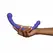 Good Vibes Only Leah Dual-Ended Silicone Vibrator Purple 10 Modes