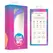 Good Vibes Only Leah Dual-Ended Silicone Vibrator Purple 10 Modes