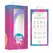 Good Vibes Only Jane dvostrani silikonski vibrator ljubičasti 10 modova
