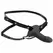XR Brands Master Series Silicone Extension Sheath & Adjustable Harness Black