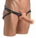 XR Brands Master Series Silicone Vibrating Intimate Extension Beige Adjustable