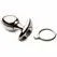 Master Series Vault Stainless Expander Plug with Locking System, Silver